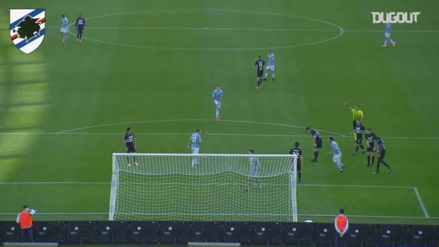 Audero denies Luis Alberto with an amazing save
